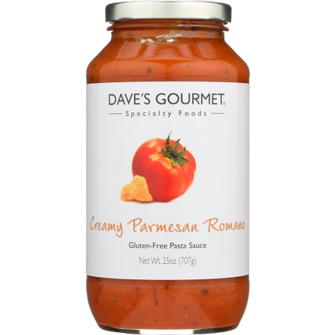 Sauce Parmsn Rmano Crmy Case of 6 X 25 Oz by Daves Gourmet