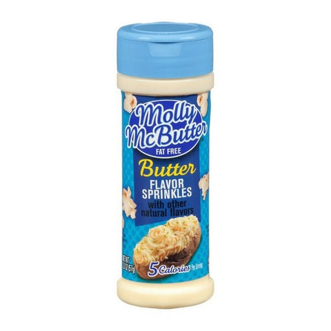 Molly Mcbutter, Sprinkles Butter Flavor, 2 Oz(Case Of 12) Molly Mcbutter