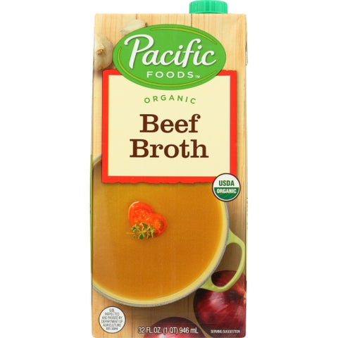 Broth Beef Gf Case of 12 X 32 Oz by Pacific Foods