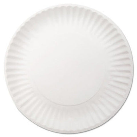 Dixie Fry, Plate White Single Use Paper 9 Inch Diameter, Pack Of 250 Dixie Fry