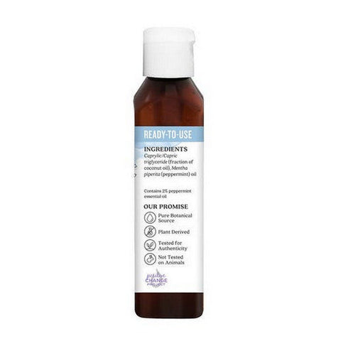 Aura Cacia, Ready-To-Use Essential Oil, Peppermint 4 Oz
