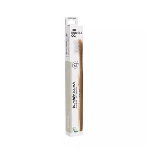 The Humble Co, Bamboo Toothbrush White, 1 Count The Humble Co