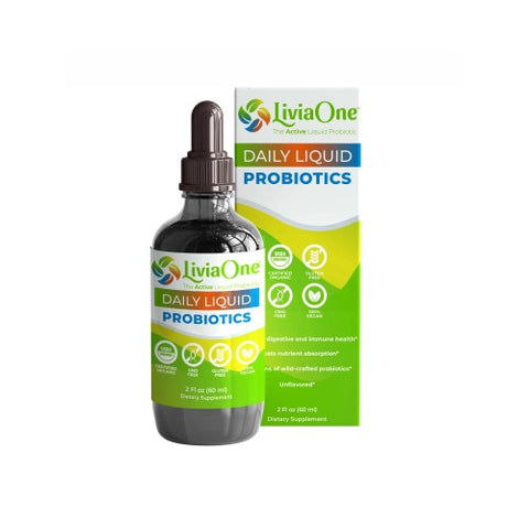 LiviaOne, Daily Liquid Probiotics, 2 Oz LiviaOne