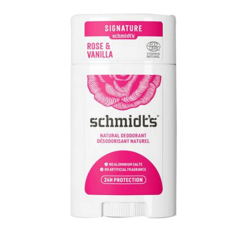 Schmidt's Deodorant, Natural Deodorant Rose and Vanilla, 2.65 Oz Schmidt's Deodorant