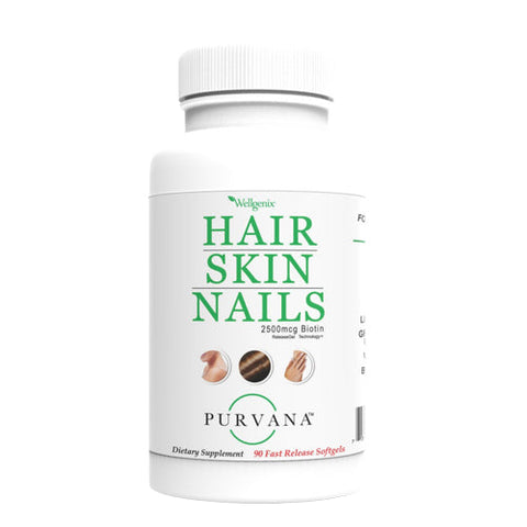 Wellgenix Health, Purvana Hair Skin Nails, 90 Softgels Wellgenix Health