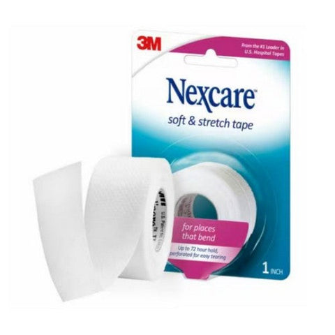 Nexcare, Soft Cloth First Aid Tape 1 Inch X 216 Inch 6 Yards, 1 Count Nexcare