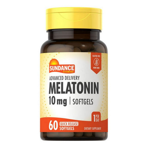 Advanced Delivery Melatonin Quick Release 60 Softgels by Sundance
