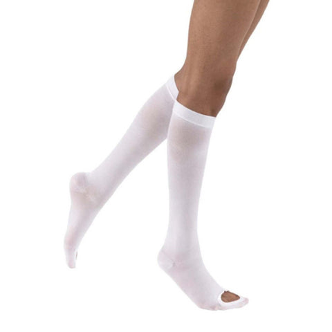 Anti-embolism Stocking Knee High Large / Regular White 111410 1 Pair by Bsn-Jobst
