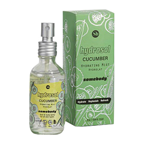 Somebody, Hydrosol Cucumber, 2 Oz Somebody