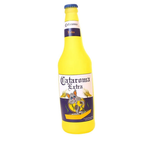 Silly Squeaker, Silly Squeaker Beer Bottle Cataroma, 1 Each Silly Squeaker