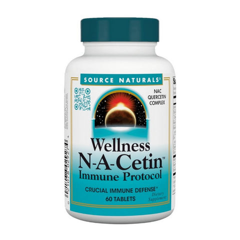 Source Naturals, Wellness N-A-Cetin Immune Protocol, 60 Tabs Source Naturals