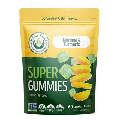 Kuli Kuli, Moringa & Turmeric Super Gummies, 60 Count Kuli Kuli