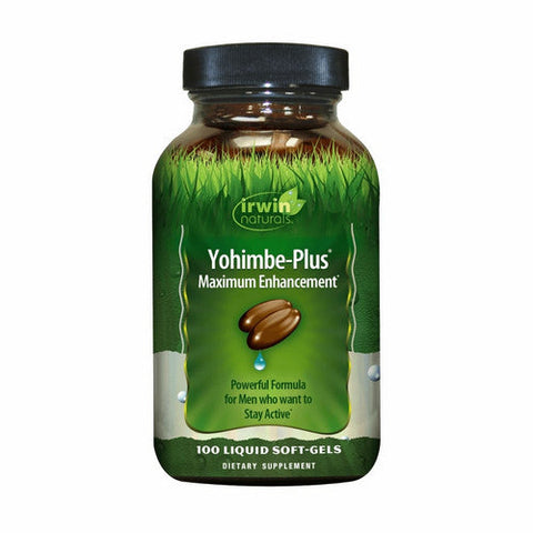 Irwin Naturals, Yohimbe-Plus Maximum Enhancement, 100 Softgels Irwin Naturals
