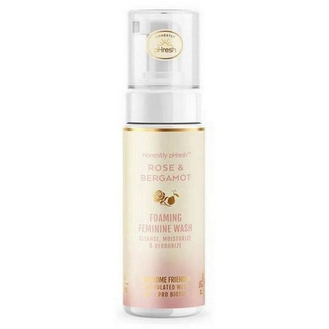 Rose And Bergamot Pre + Probiotic Feminine Wash 5 Oz by Honestly pHresh