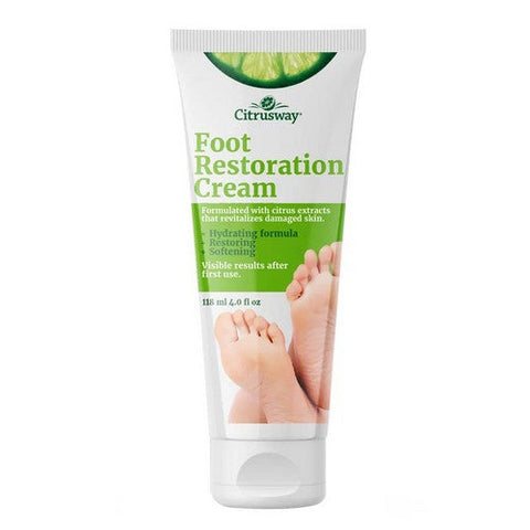 Citrus Way, Citrusway Foot Restoration Cream, 4 Oz Citrus Way