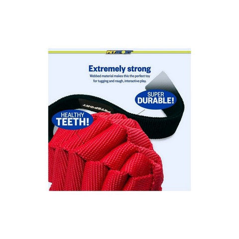 Petsport USA, Twisted Chew Cherry Bomber Dog Toy, 1 Count Petsport USA