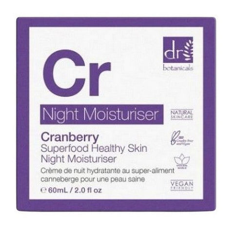 Dr Botanicals, CR Night Moisturiser, 2 Oz Dr Botanicals