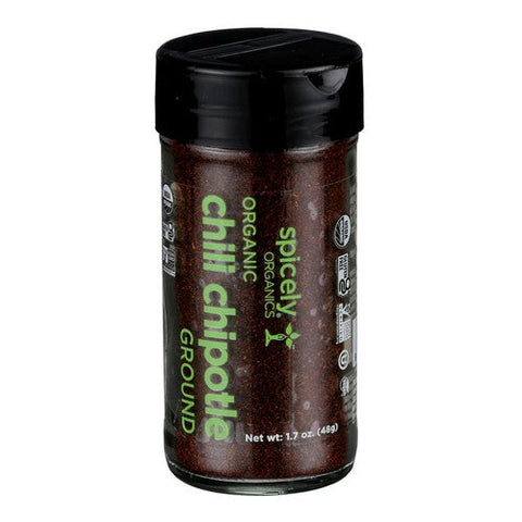 Spicely Organics, Organic Chili Chipotle Ground, 1.7 Oz (Case Of 3) Spicely Organics