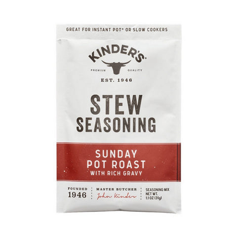 Kinders, Stew Seasoning Sunday Pot Roast, 1.1 Oz (Case Of 15) Kinders