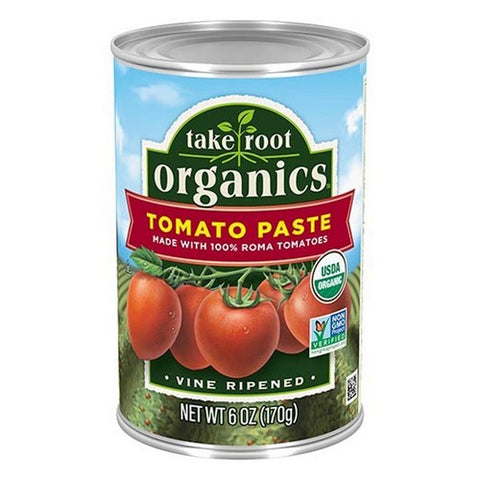 Organic Tomato Paste 6 Oz (Case Of 12) by Take Root Organics