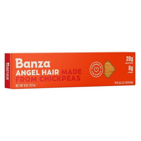 Banza, Angel Hair Chickpea Pasta, 8 Oz(Case Of 12) Banza