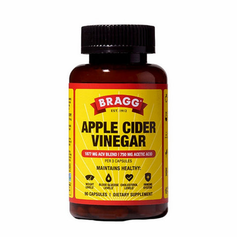 Apple Cider Vinegar Supplement 90 Capsules by Bragg's Liquid Aminos