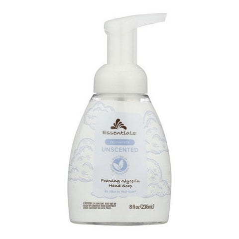 Essentials, Foaming Glycerin Hand Soap Unscented, 8 Oz Essentials