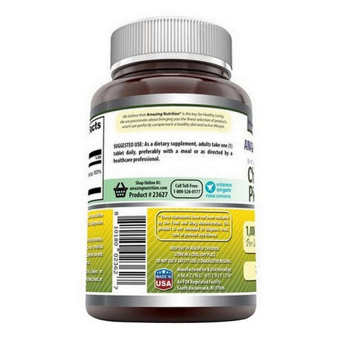 Amazing Nutrition, Amazing Formulas Chromium Picolinate, 1000 Mcg, 1000 Mcg Amazing Nutrition