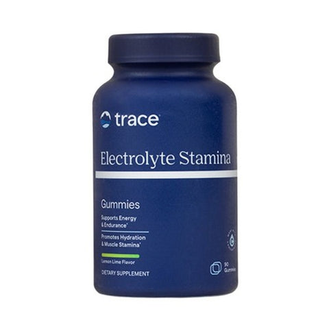 Trace Minerals, Electrolyte Stamina Gummies Lemon Lime Flavor, 263 mg, 90 Count Trace Minerals