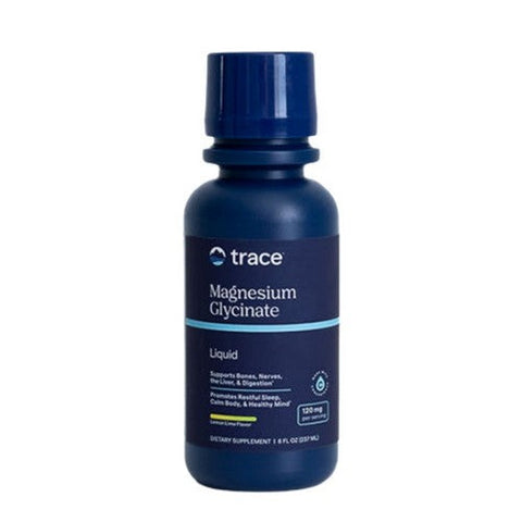 Trace Minerals, Magnesium Glycinate Lemon Lime, 120 mg, 8 Oz Trace Minerals