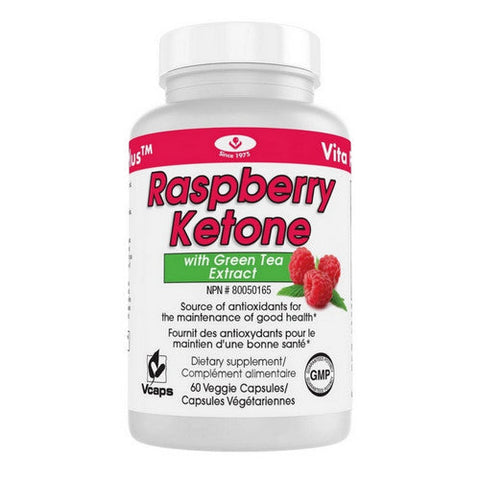 Vita plus, Raspberry Ketone, 60 Veggie Capsules Vita plus
