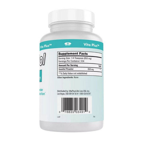 Vita plus, Inositol Crytalline Powder, 1 Lb Vita plus