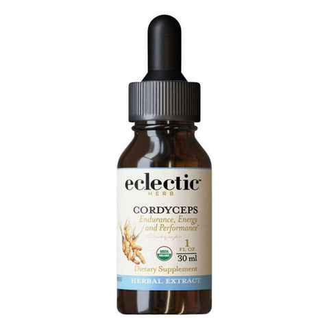 Eclectic Herb, Cordyceps, 1 Oz with Alcohol Eclectic Herb