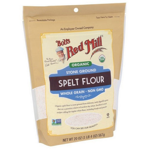 Organic Spelt Flour 20 Oz (Case Of 4) by Bobs Red Mill