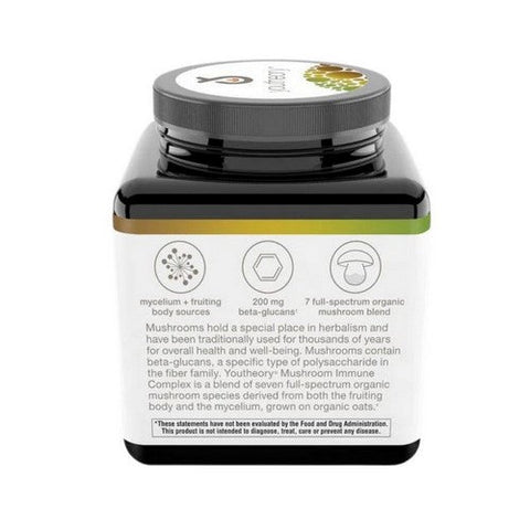 Youtheory, Mushroom Immune Complex, 60 Vegcaps Youtheory