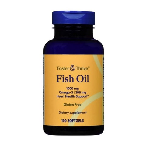 Foster And Thrive, Fish Oil, 1000 Mg, 100 Softgels Foster And Thrive