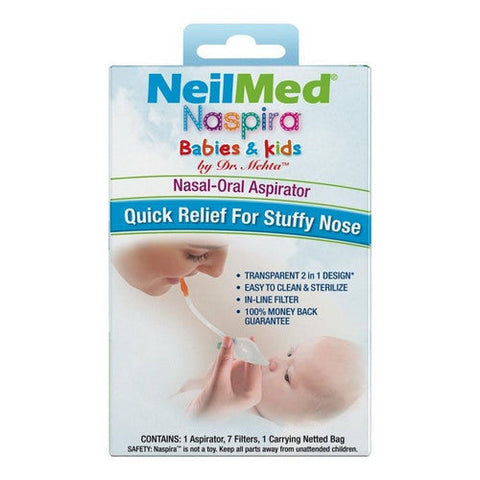 Neilmed, Babies & Kids Naspira Nasal-Oral Aspirator, 1 Count Neilmed