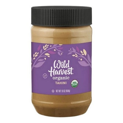 Organic Tahini 16 Oz (Case Of 12) by Wild Harvest