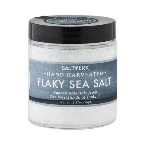 Saltverk, Hand Harvested Flaky Sea Salt, 3.17 Oz (Case Of 6) Saltverk
