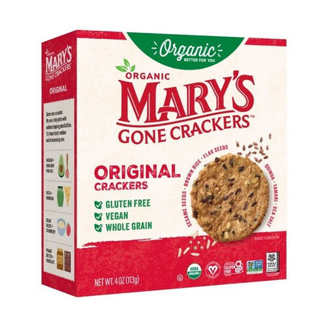 Mary's Gone Crackers, Organic Original Cracker, 4 Oz (Case Of 6) Mary's Gone Crackers