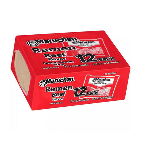Beef Ramen Noodle Soup 36 Oz by Maruchan