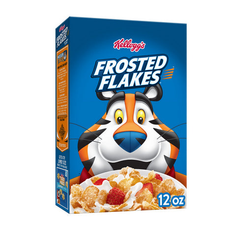 Frosted Flakes Breakfast Cereal 12 Oz (Case Of 18) by Kellogg's