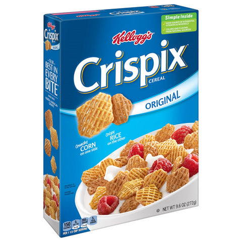 Original Crispix Cereal 9.6 Oz (Case Of 16) by Kellogg's
