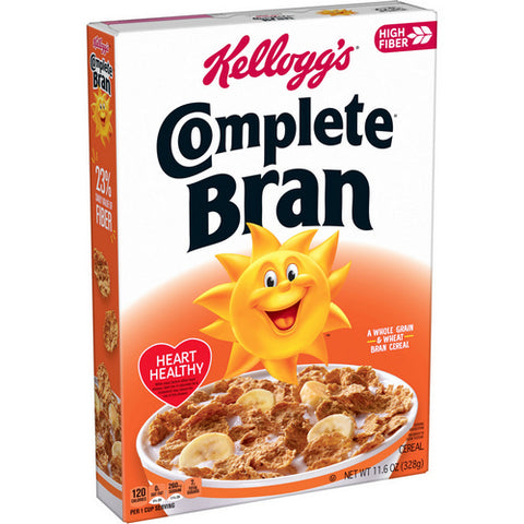 Complete Bran High Fiber Cereal 11.6 Oz (Case Of 10) by Kellogg's