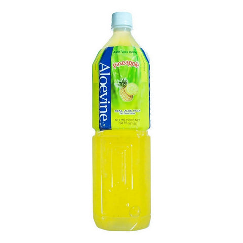 Pineapple Drink With Real Aloe Pulp 50.7 Oz (Case Of 12) by Aloevine