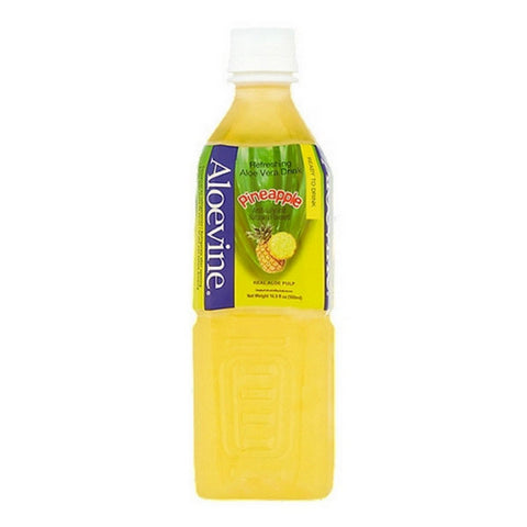 Aloevine Aloe Vera Drink Pineapple 16.9 Oz (Case Of 20) by Aloevine
