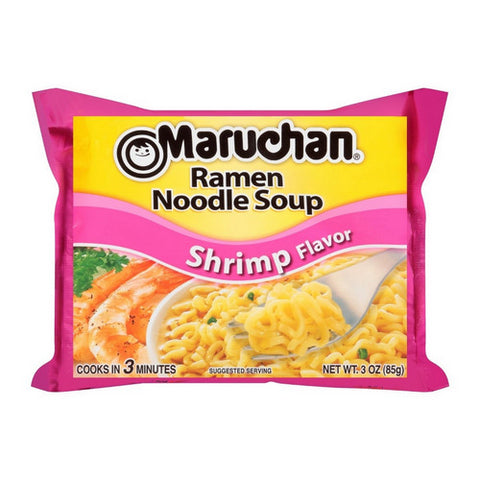 Shrimp Flavor Ramen Noodle Soup 3 Oz (Case Of 24) by Maruchan