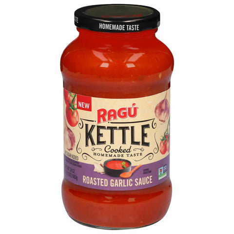 Ragu Kettle Cooked Roasted Garlic Pasta Sauce 24 Oz (Case Of 12) by Ragu