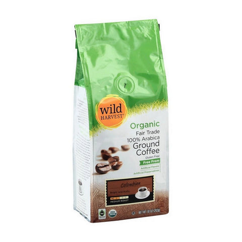 Organic Ground Coffee 10 Oz (Case Of 6) by Wild Harvest