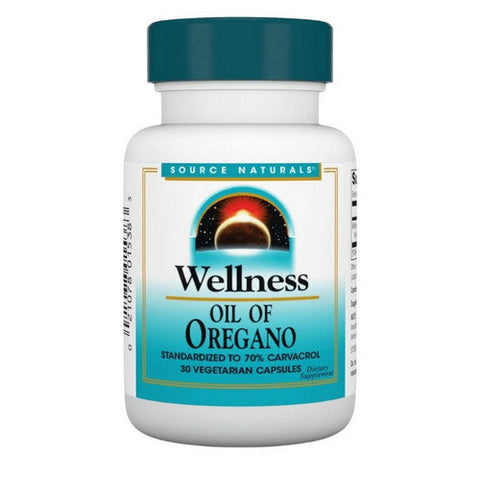 Source Naturals, Wellness Oil of Oregano, 30 Caps Source Naturals